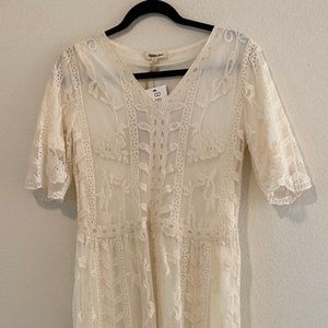 COPY - White Lace Maxi Dress